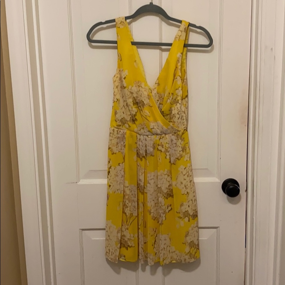 Yellow trina Turk dress